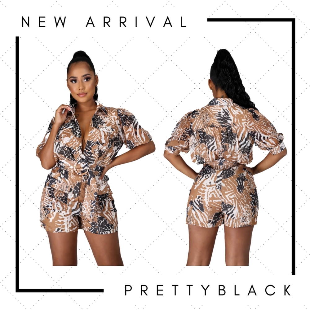 Welcome To The Jungle Romper
